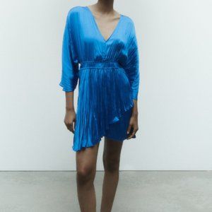 ZARA Satin Effect Short Dress(NWT)